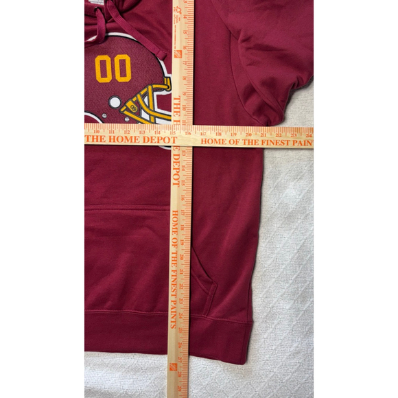 NWT NFL Team Apparel Washington Commanders Football Hoodie Men's Size Medium - Picture 3 of 6
